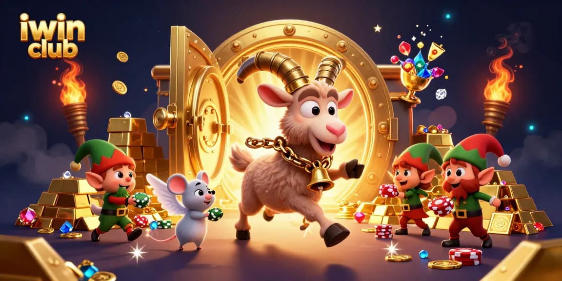 Engage with iwin club's thrilling casino experience featuring Krampus and festive elements.