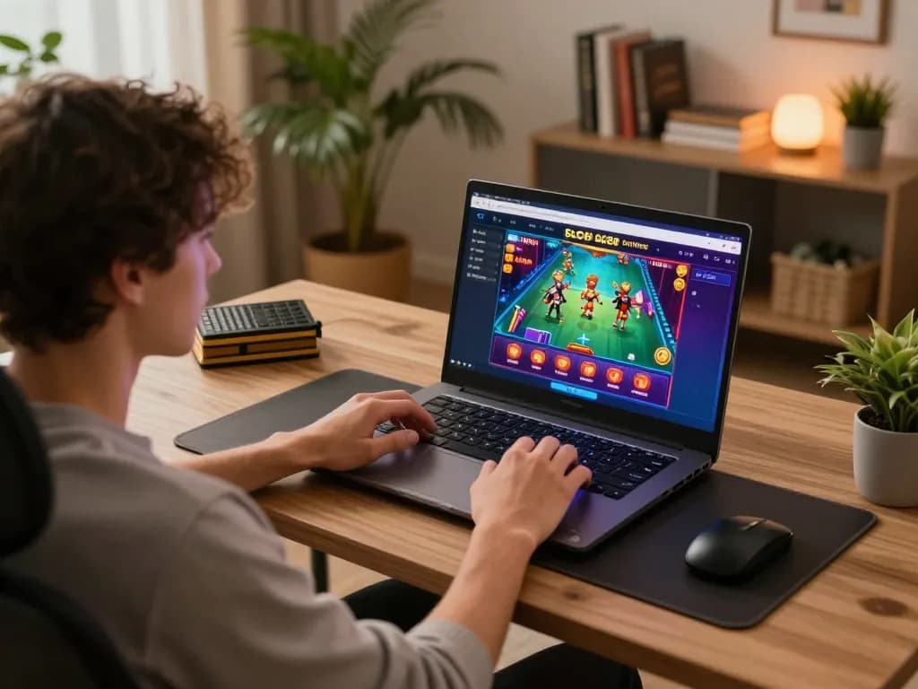 Engage in exciting gameplay at SC88 online casino from a cozy home setup.