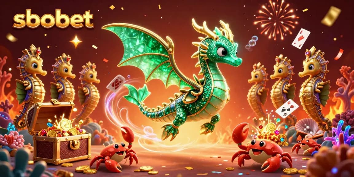 Win big with sbobet at this vibrant underwater casino scene filled with treasures and excitement.