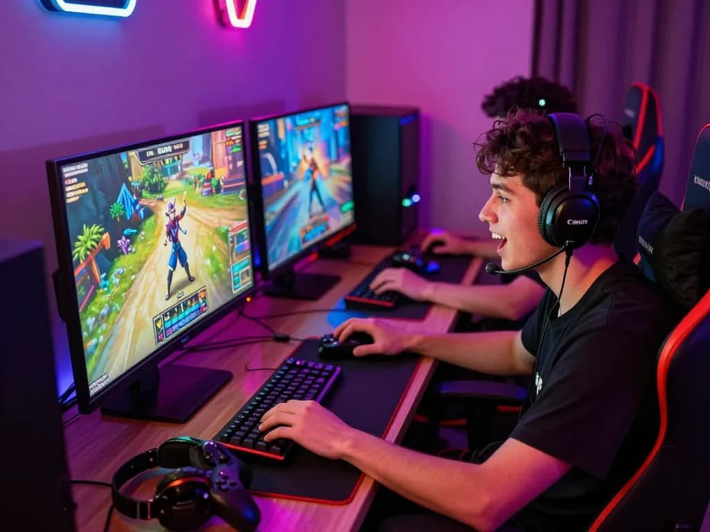 Exciting 79win online gaming experience with player engaging in immersive gameplay.