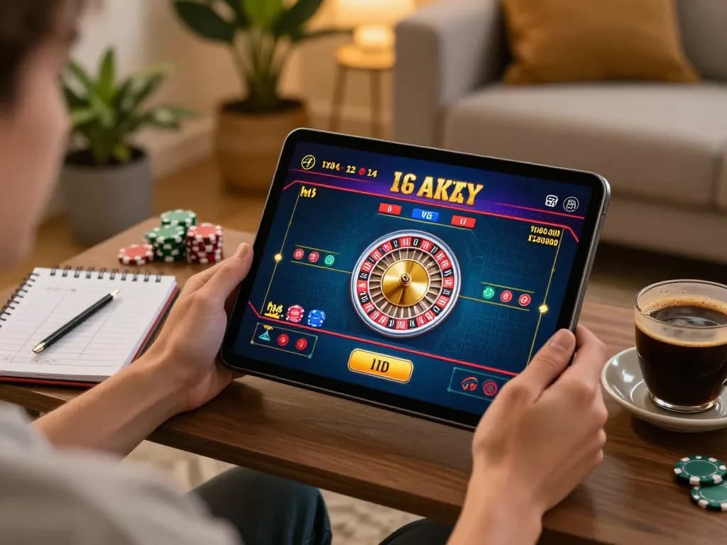 Engaging in the thrilling gameplay at https://mm88.green/, a player strategically placing bets on a live dealer game.