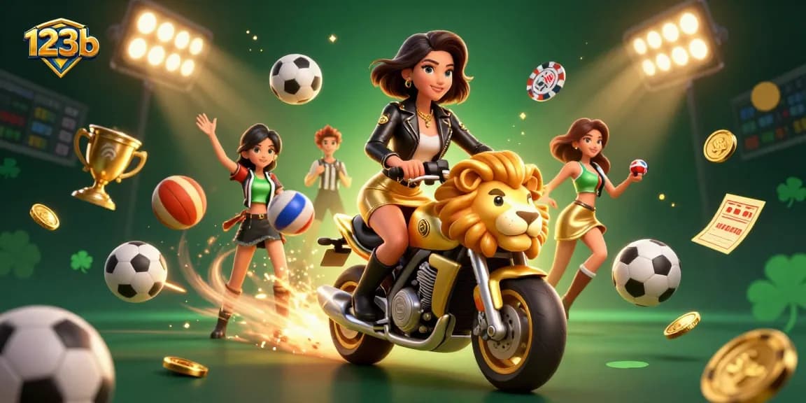 Engage with 123b and experience thrilling moments in vibrant 3D digital art.