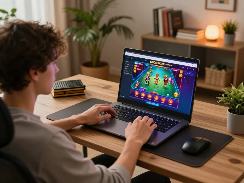 Engage in exciting gameplay at SC88 online casino from a cozy home setup.
