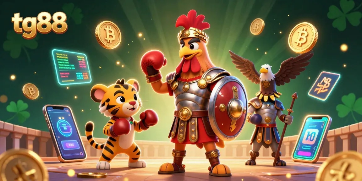 Play games at tg88 and enjoy immersive experiences with colorful casino elements.