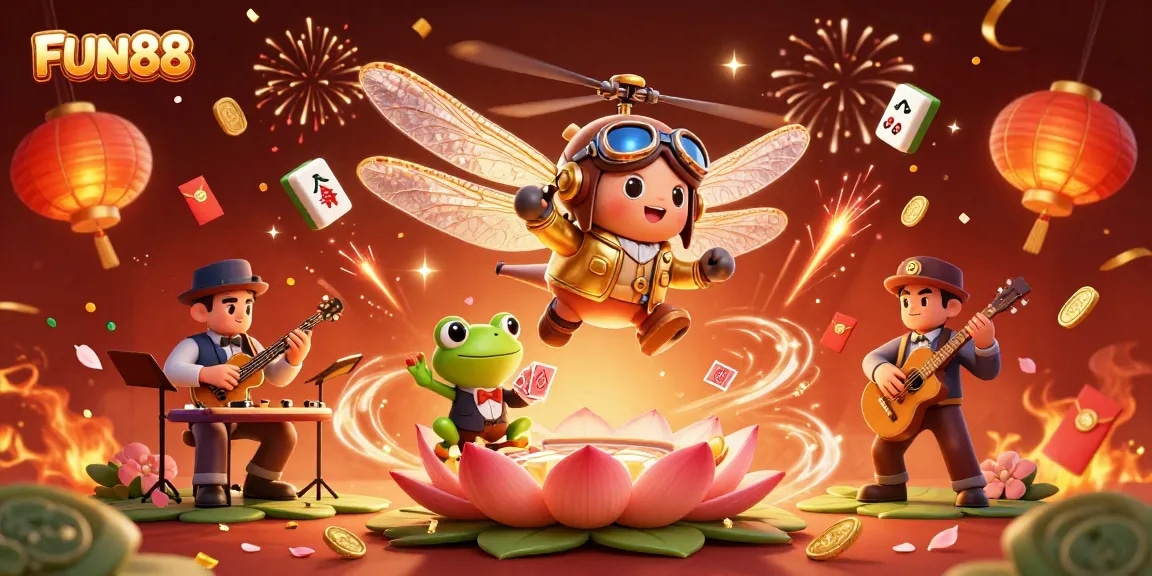 Engage in thrilling gameplay at FUN88, where unique characters bring casino fun to life!