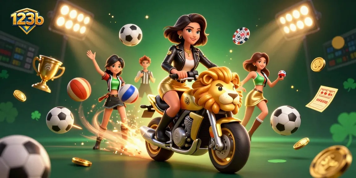 Engage with 123b and experience thrilling moments in vibrant 3D digital art.