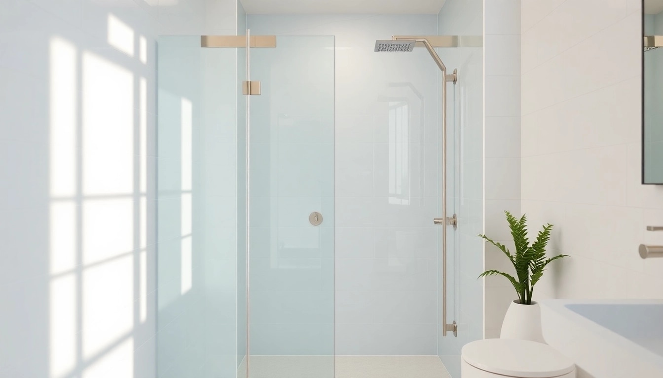 Moderne dusche 100x100 im hellen Badezimmer, das stilvolle Design und Komfort ausstrahlt.