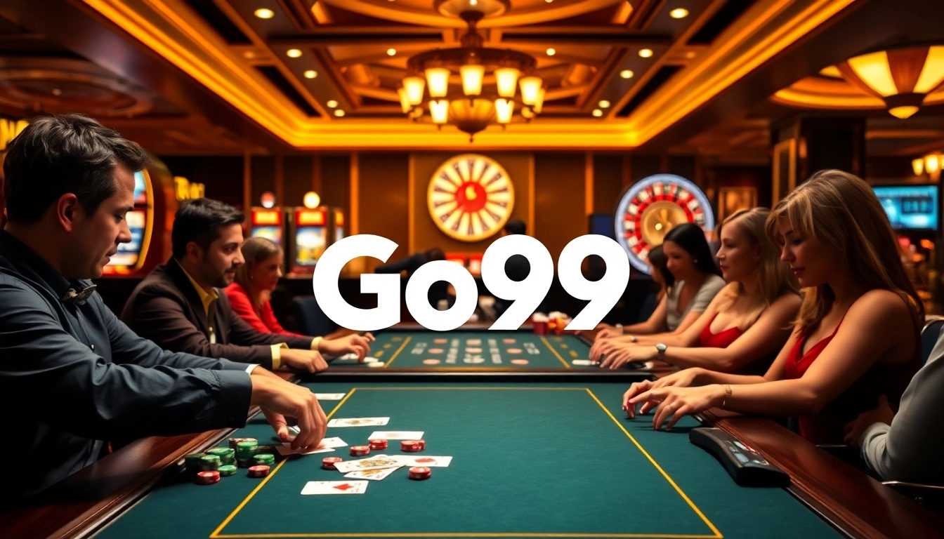Experience the thrill of gambling at Go99 with exciting games and action-packed moments.
