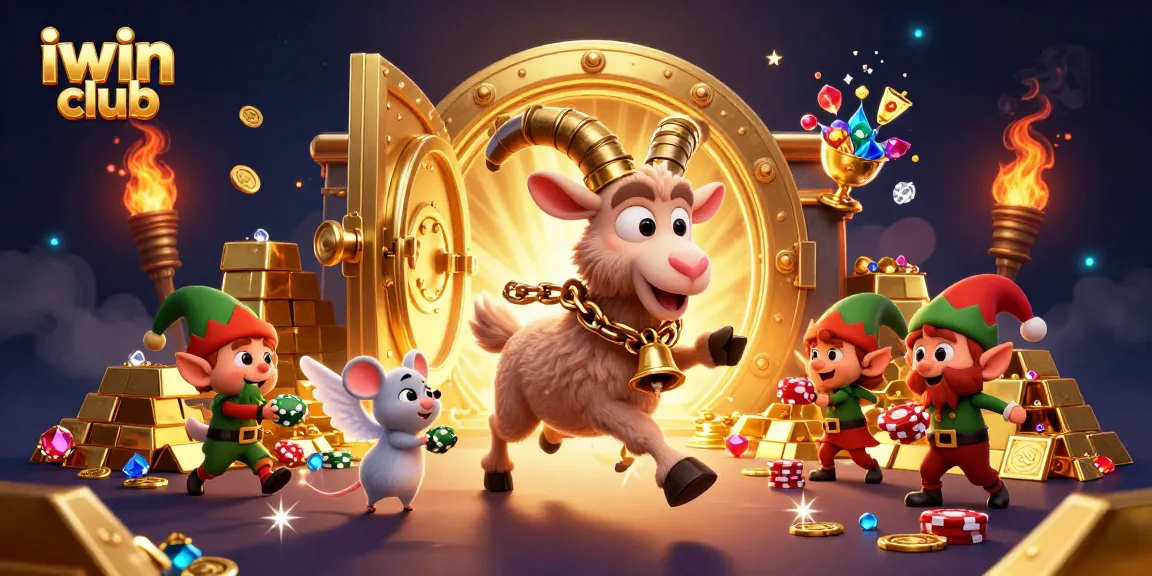 Engage with iwin club's thrilling casino experience featuring Krampus and festive elements.