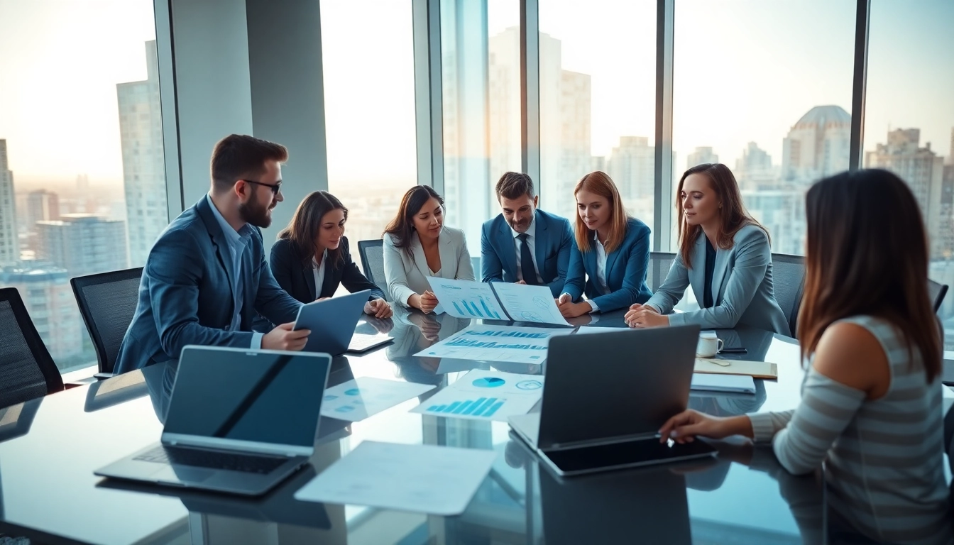 Team collaborating on Acquisition Planning strategies in a modern office environment.