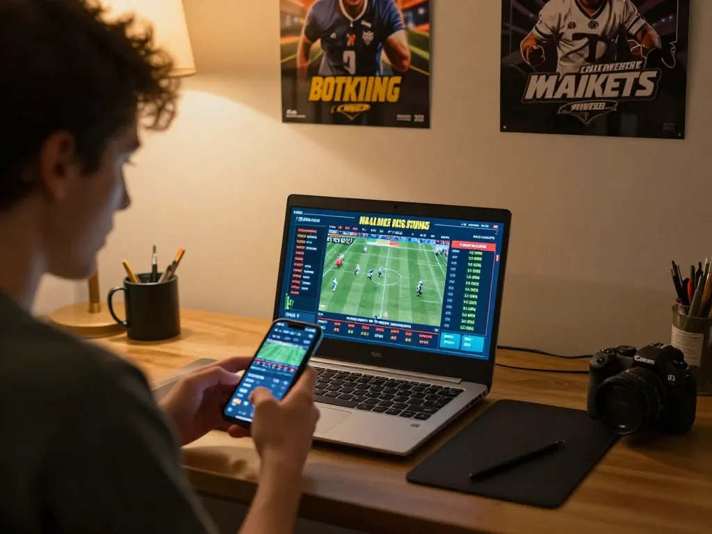 Place bets in real-time on NK88's platform, showcasing an engaging online sports betting experience.
