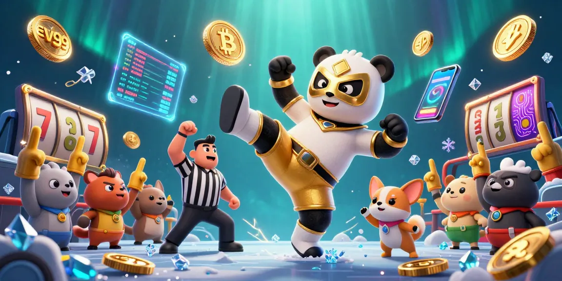 Join the excitement at ev99 as a panda wrestler kicks for thrilling jackpots and crypto wins.
