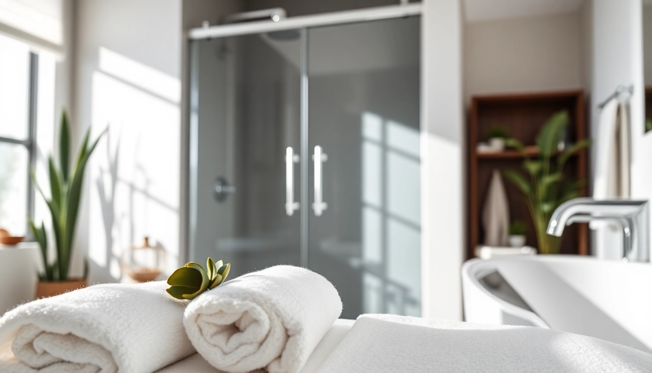 Explore elegant shower doors with sleek designs that enhance modern bathroom aesthetics.