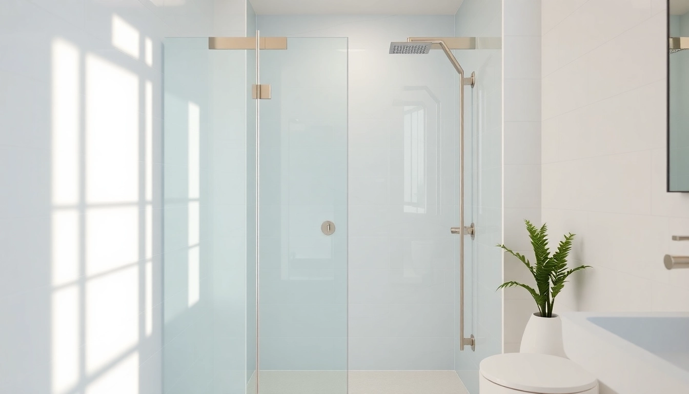 Moderne dusche 100x100 im hellen Badezimmer, das stilvolle Design und Komfort ausstrahlt.