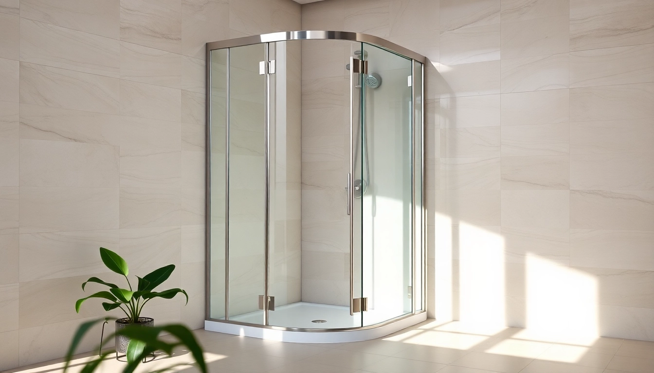 Die sonni Duschkabine 90x90 bietet stilvolle Eleganz in modernen Badezimmern.