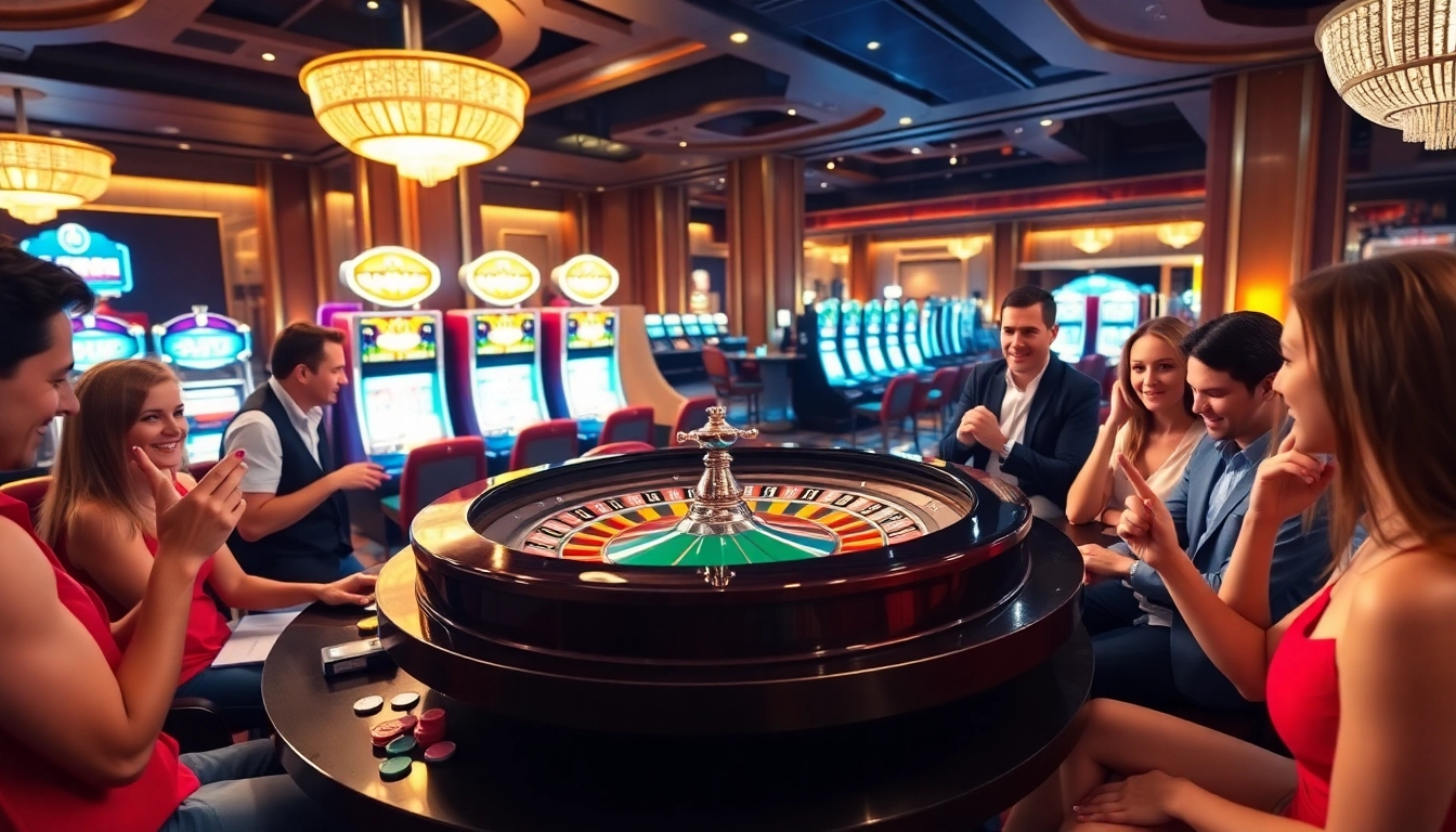 Watch players strategize and bet at the roulette table, featuring mm66.com gambling excitement.