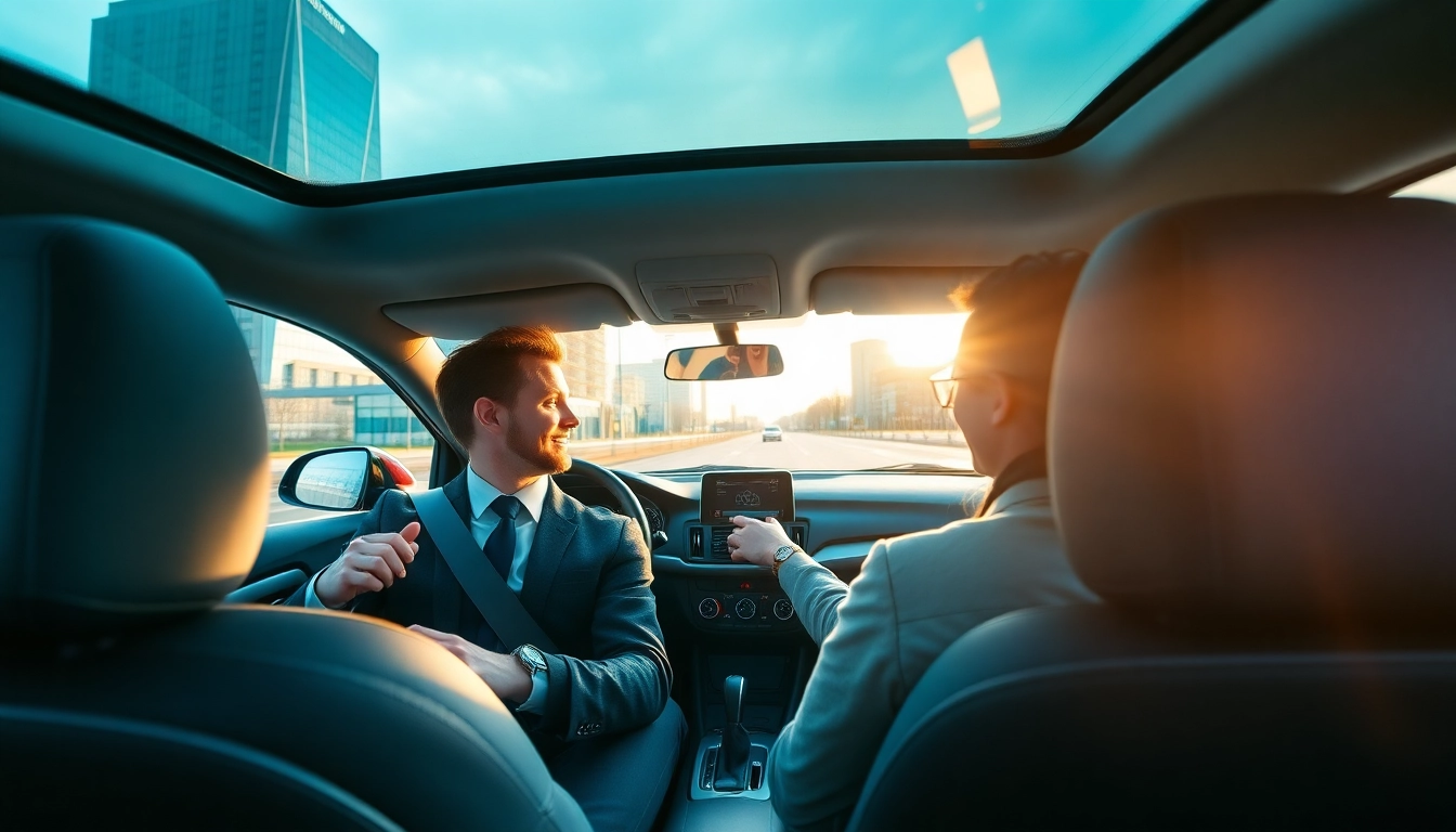 Engage in automatic driving lessons Manchester with a professional instructor in a modern car.